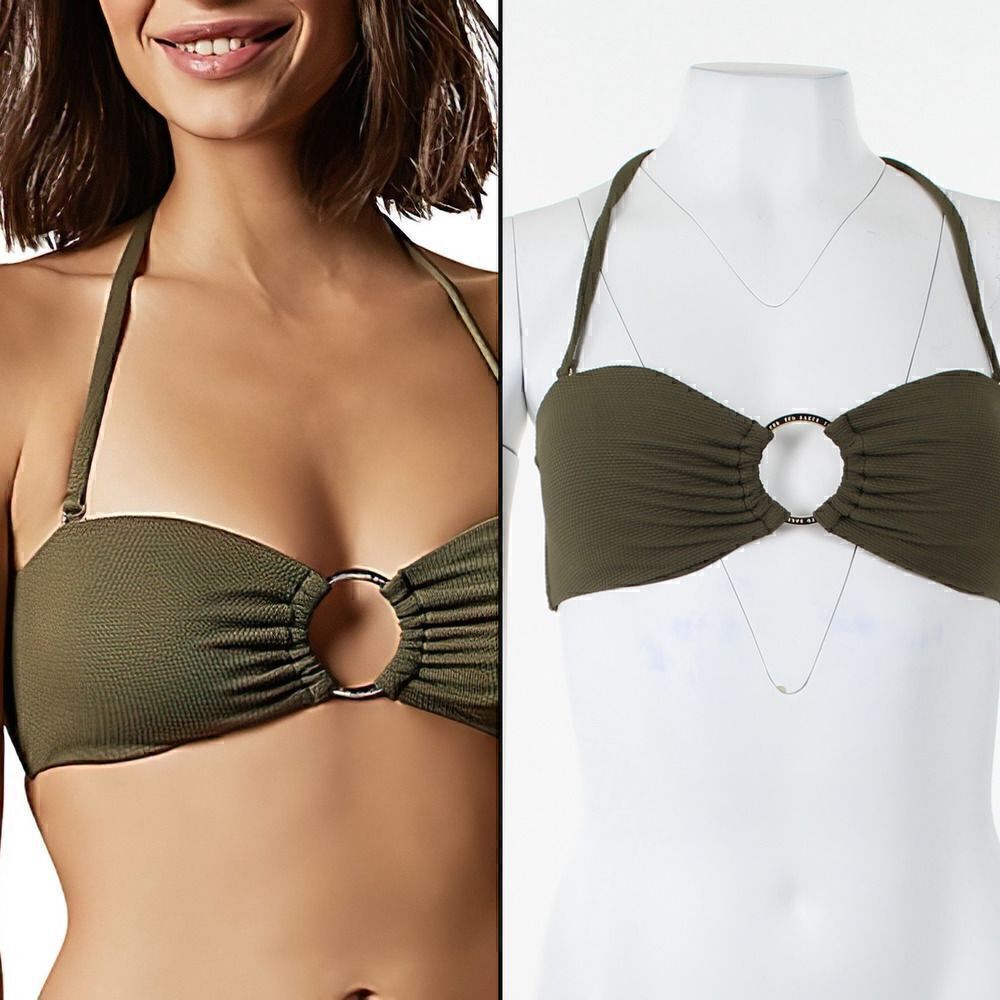 Ted Baker Omyra Circle Ring Bandeau Bikini Top
